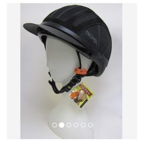 Troxel Sierra L NWT Black Equestrian Helmet